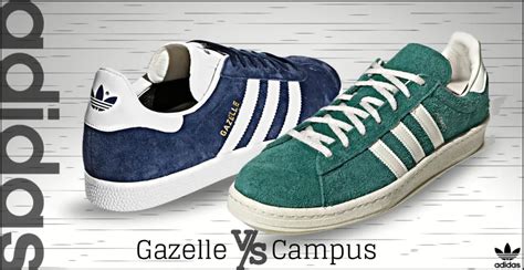 campus vs gazelle shoes.